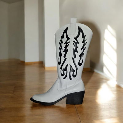 Texana Alma blanca y negra