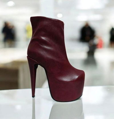 BOTINETA KAMALA Pole Bordo