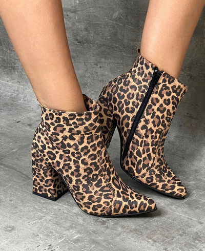 Botineta Paris Animal print 