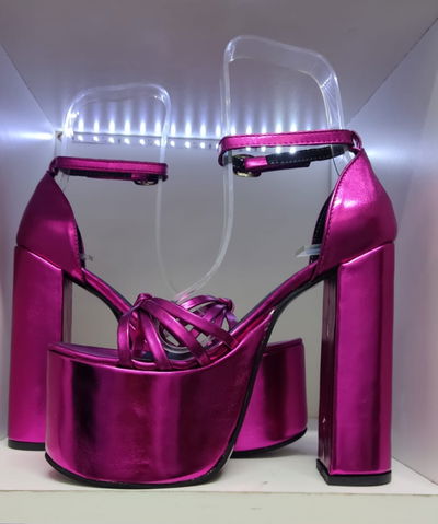 Sandalia Croacia fucsia 