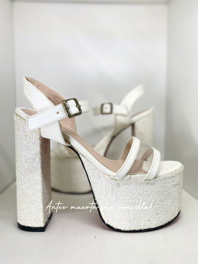 Chavela Glitter Blanca 