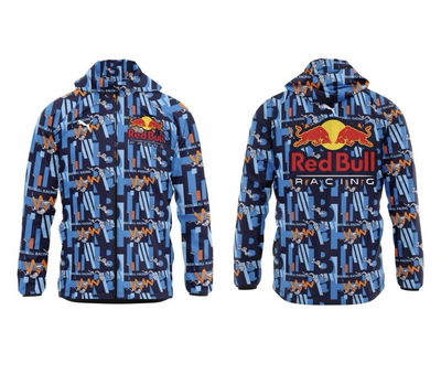 Campera Red Bull Celeste