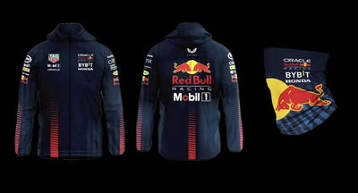 Combo Dia del Padre Campera Red Bull F1 + Cuello Térmico Red Bull F1