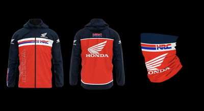 Combo Dia del Padre Campera Honda HRC' + Cuello Térmico HRC