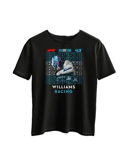 Remera Franco Colapinto de Algodón  LIQUIDACION
