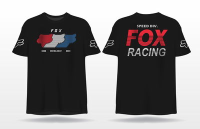 Remera de Algodón FOX TRICOLOR
