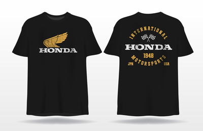 Remera de Algodón HONDA GOLD