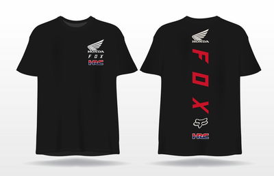 Remera de Algodón HONDA HRC FOX