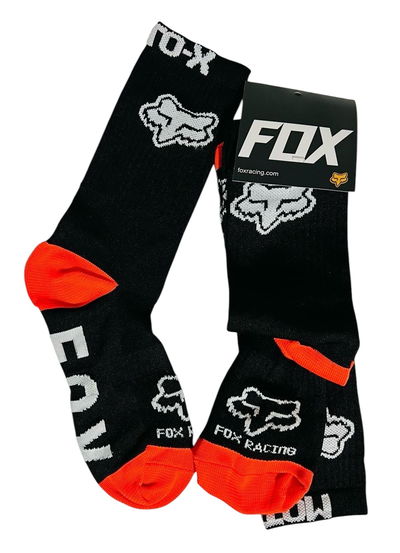 MEDIAS FOX NEGRA / ROJO