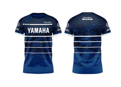 Remera Acetato M.Corta YAMAHA AZUL