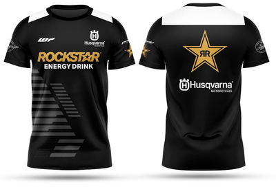 Remera Acetato M.Corta HUSQVARNA ROCKSTAR