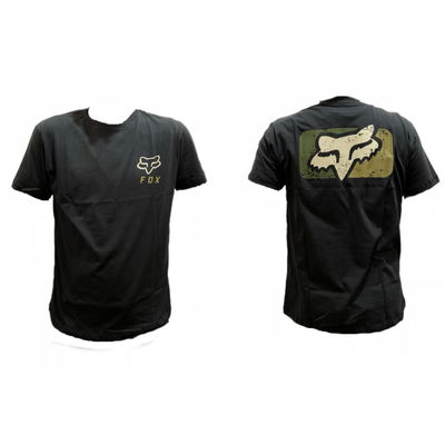 Remera de Algodón FOX GRIS PLOMO