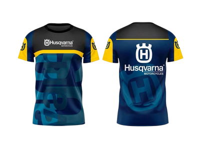 Remera Acetato M.Corta HUSQVARNA 2025