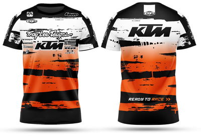 Remera Acetato M.Corta KTM CEBRA