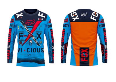 Jersey Remera M. Larga FOX 2016 NARANJA