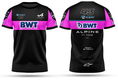 Remera Acetato M.Corta ALPINE F1 COLAPINTO 2025