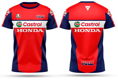 Remera Acetato M.Corta HONDA CASTROL 2025