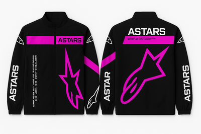 Rompeviento ALPINESTARS NEGRO ROSA
