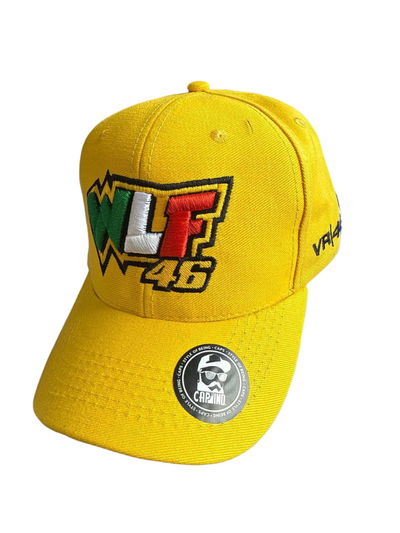 Gorra WLF-46 Amarilla VR-46