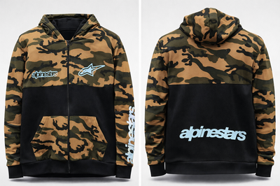Campera de Algodón Alpinestars Camuflada