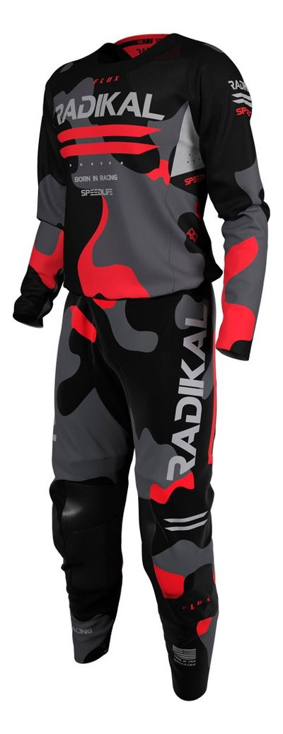 Conjunto Radikal Flux Camo – Motocross / Atv / Mx