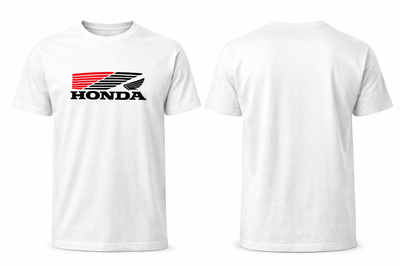 Remera de Algodón HONDA Blanca (RJ-X)