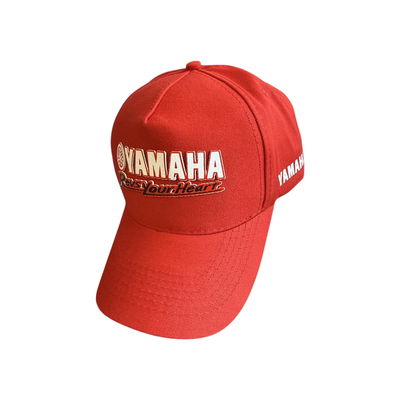 Gorra Yamaha Roja Cerrada
