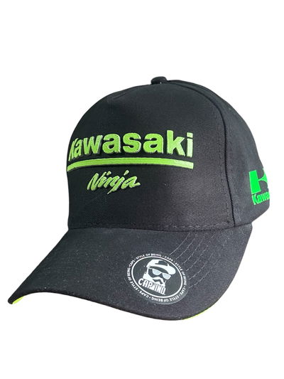 Gorra  Kawasaki Ninja Negra Cerrada