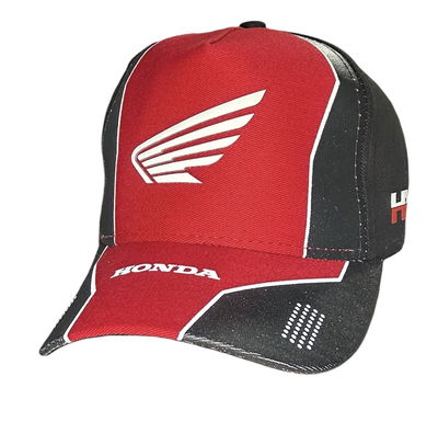Gorra HONDA HRC Negra / Roja Cerrada