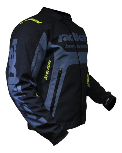 Campera Street Moto Calle Speed Gris Radikal