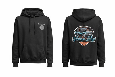 Buzo Canguro de Algodón Rustico FORD VINTAGE