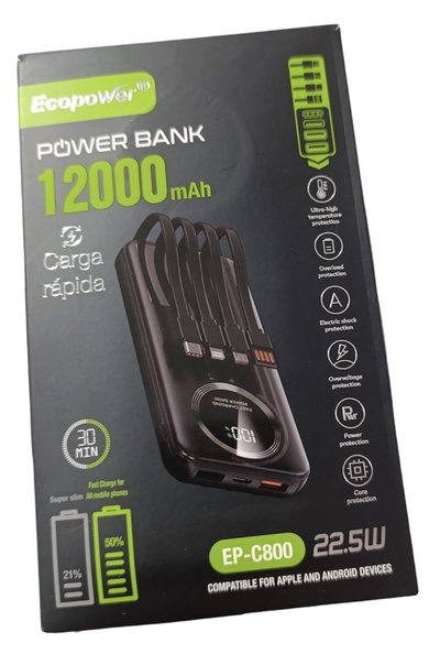 Bateria para Chaleco y Campera con Calefacción 