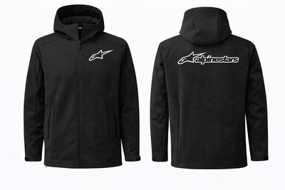 Campera Negra SoftShell  Alpinestars 
