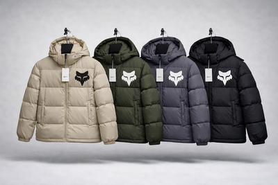 Campera Puffer c/Friza y Capucha Desmontable Alpinestars // FOX