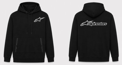 Buzo Canguro Darlon Bolsillos c/cierre ALPINESTARS