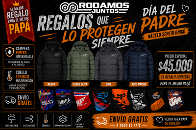 Campera Puffer + Cuello ((==>>REGALO DIA DEL PADRE<<--))
