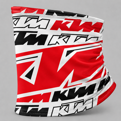 Cuello KTM BLANCO NARANJA NEGRO