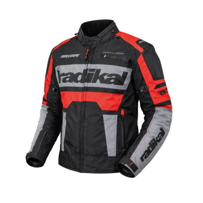 Campera Ride Volt Black Red RADIKAL