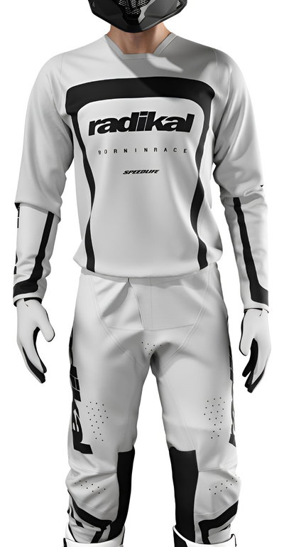 Conjunto Radikal Solid Grey – Motocross / Atv / Mx