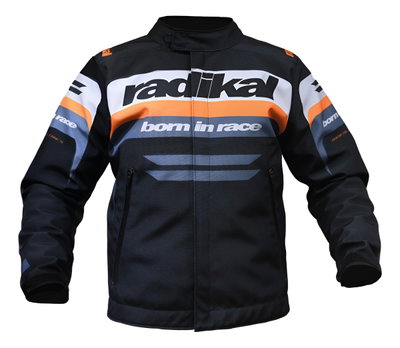 Campera Street Moto Calle Rx1 Naranja Radikal 2XL