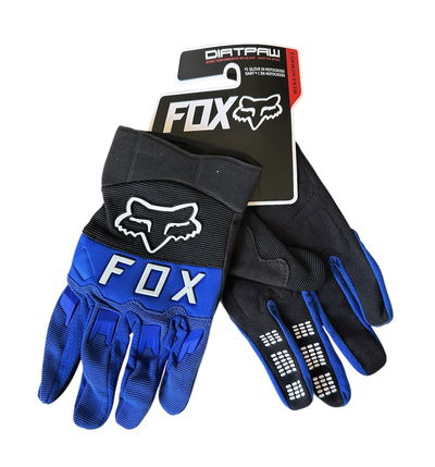 GUANTES FOX Azul Negro