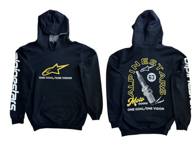 Buzo Canguro Algodón Alpinestars Bujía