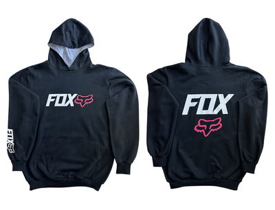 Buzo Canguro Algodón Fox Fucsia