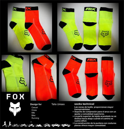 MEDIAS FOX 2 1/4 Flúor