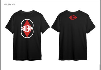 Remera de Algodón Vintage GILERA