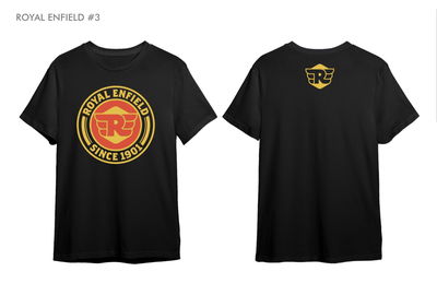 Remera de Algodón Vintage ROYAL ENFIELD