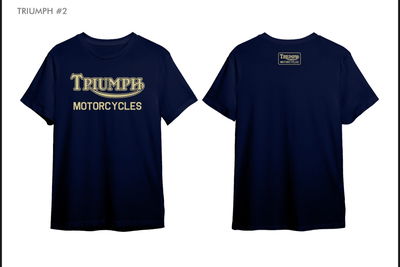 Remera de Algodón Vintage TRIUMPH