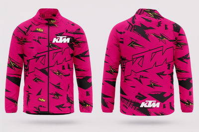 Rompeviento KTM CAMUFLADO FUCSIA