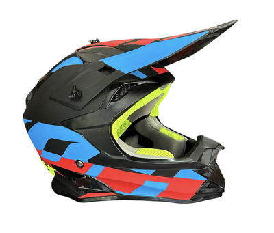 Casco Motocross Thoor Negro Azul