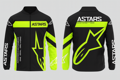 Rompeviento ALPINESTARS NEGRO FLUOR